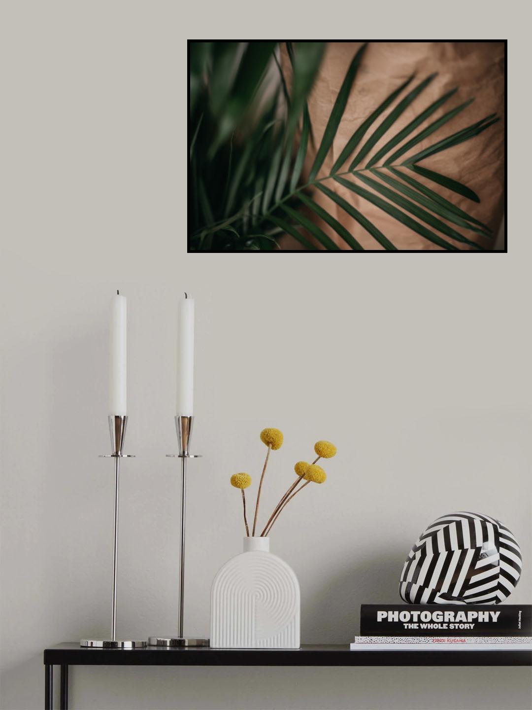 Palms &amp; Craft Paper Poster och Canvastavla