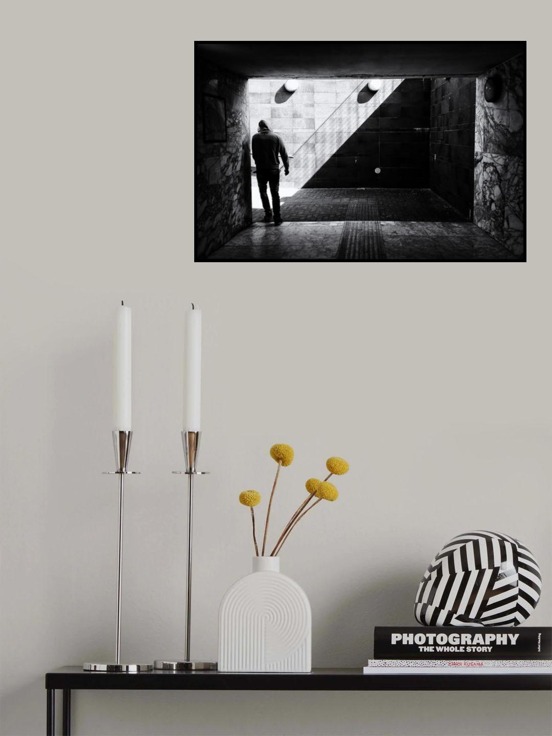 Tunnel Poster och Canvastavla
