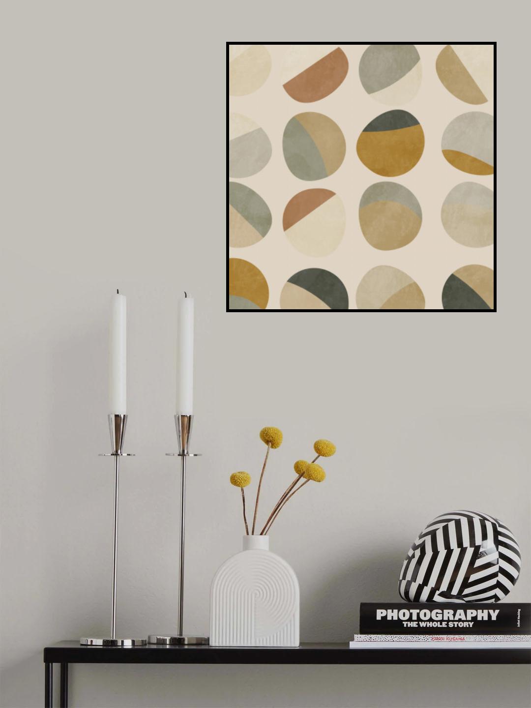 Pattern3 Mid Earth 4 Poster och Canvastavla