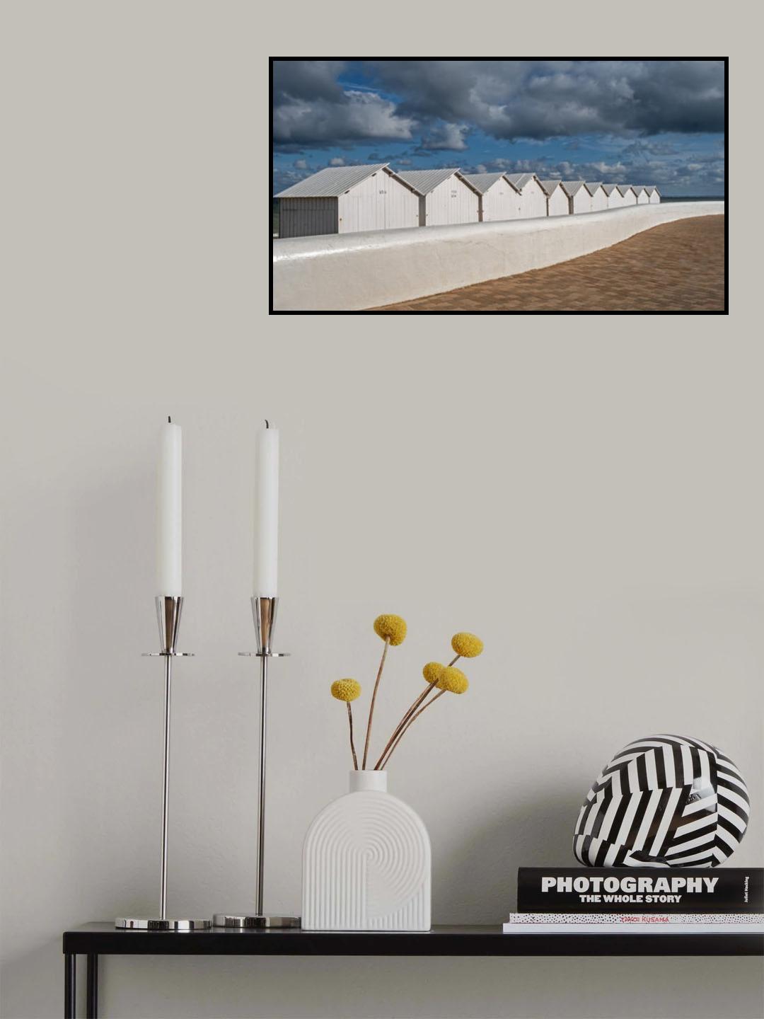 Seaside Clouds Poster och Canvastavla