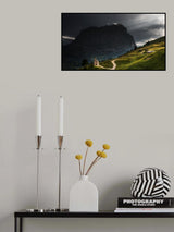Chapel and cottages Poster och Canvastavla