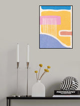 Geometrical Face Poster och Canvastavla