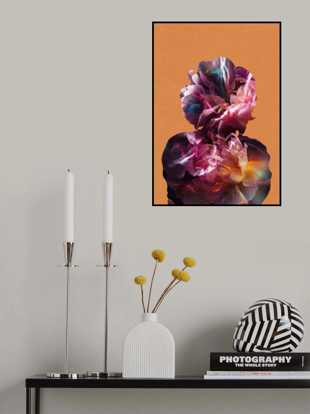 Marilyn Monroe Orange Poster och Canvastavla