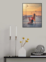 Ballerina at Sunrise II Poster och Canvastavla