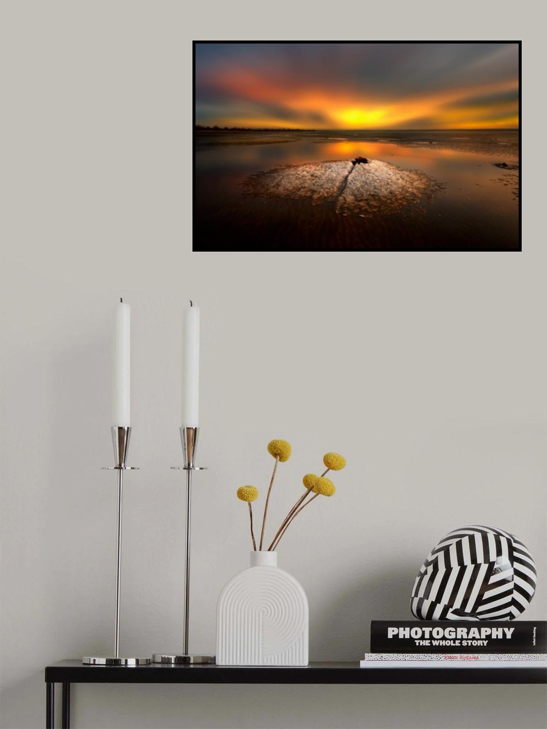 by sunset Poster och Canvastavla