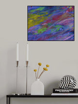 colored paints Poster och Canvastavla