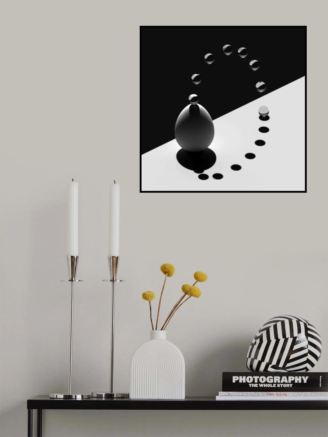 Arch Drops Egg Poster och Canvastavla