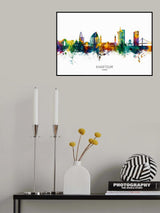 Khartoum Sudan Skyline Poster och Canvastavla