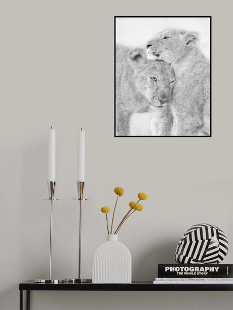 I Love You Poster och Canvastavla