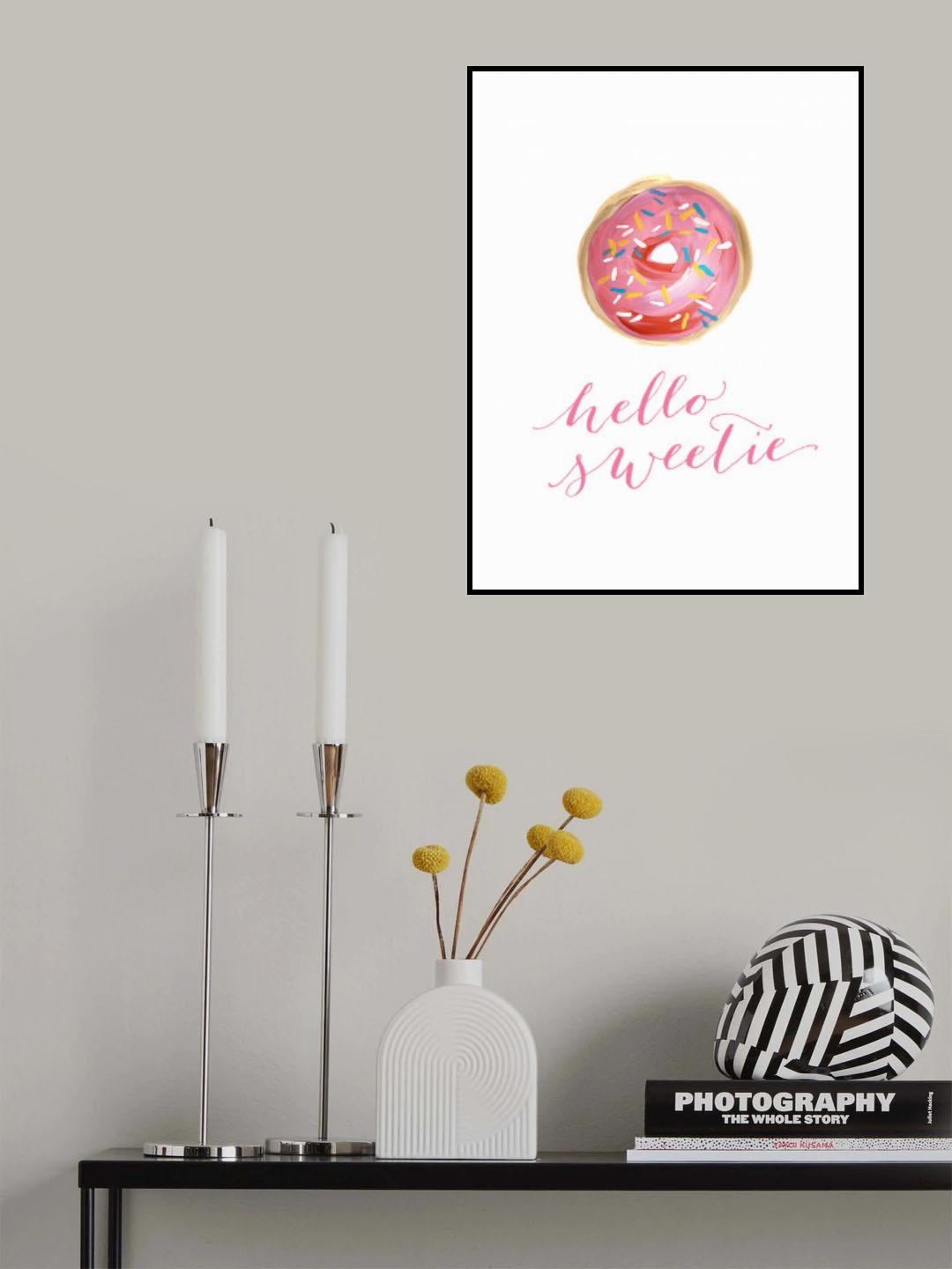 Hello sweetie Poster och Canvastavla