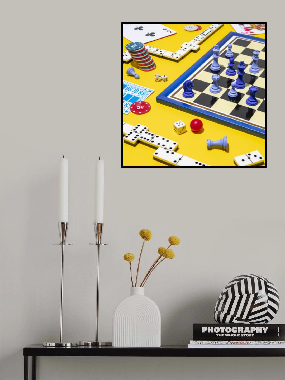 Gambling Poster och Canvastavla