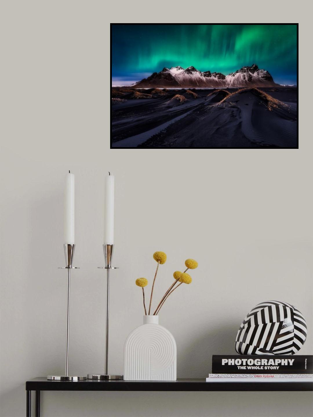 Enchanted Stokksnes Poster och Canvastavla