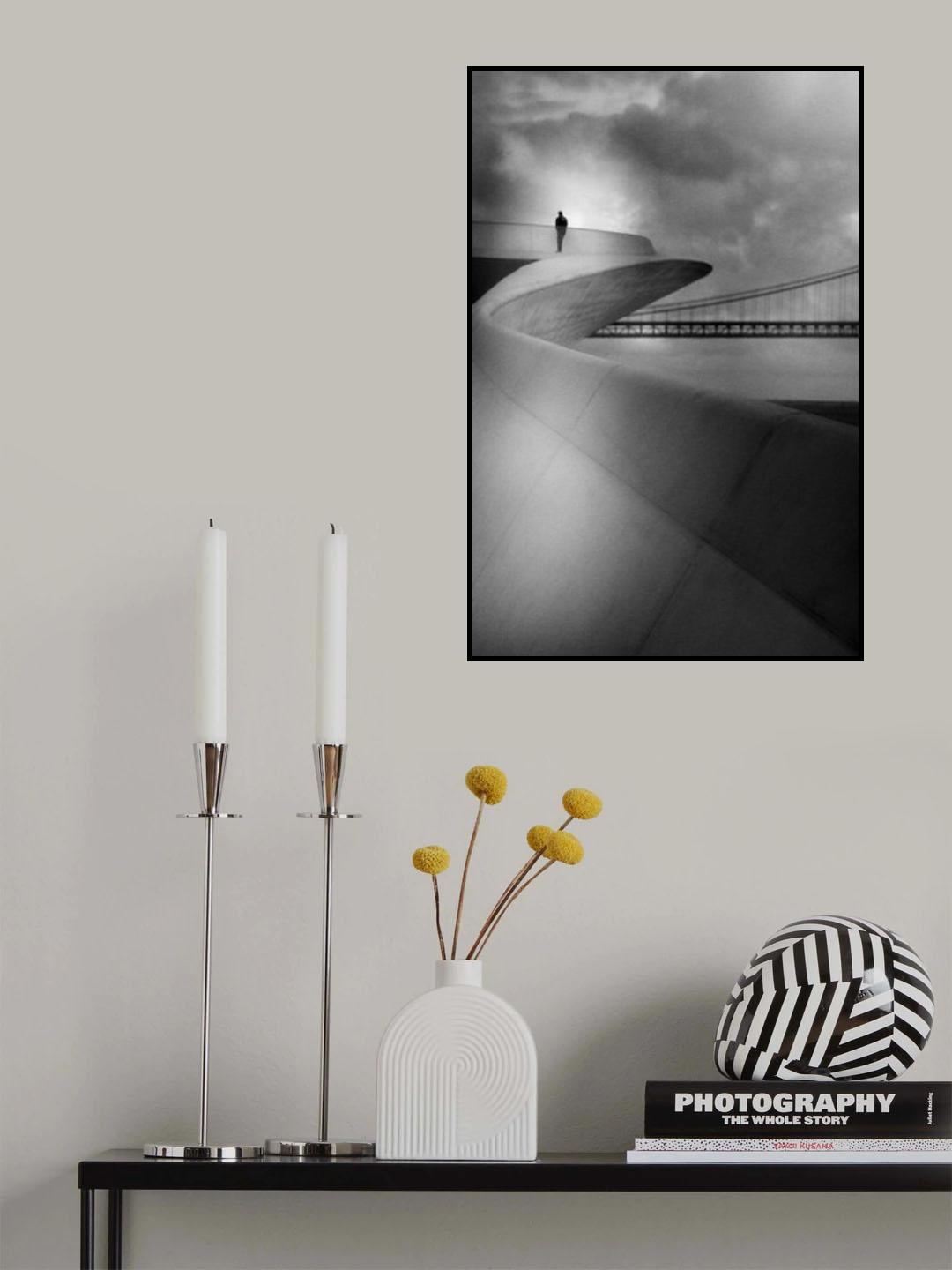 ALONE Poster och Canvastavla