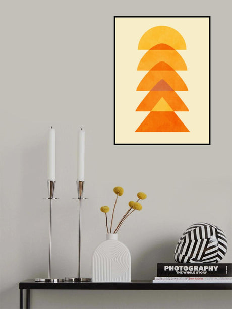 Spring Mid Rhapsody Orange 5 Poster och Canvastavla