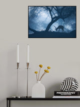 Misty Winter Morning Poster och Canvastavla