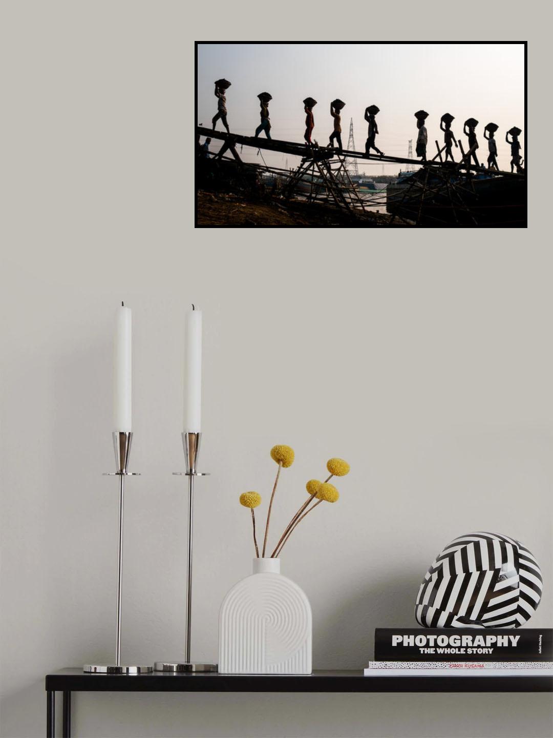 Port II Poster och Canvastavla