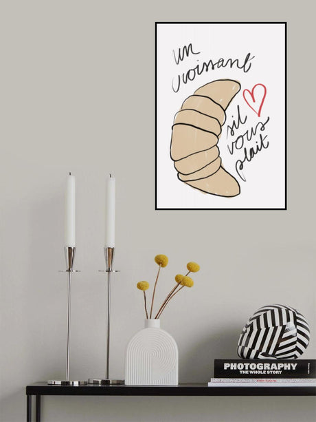 Un Croissant Poster