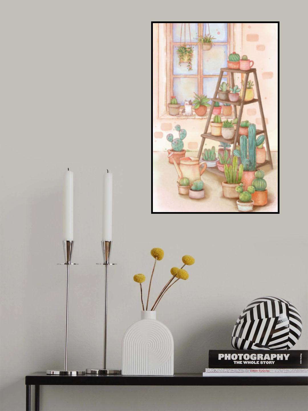 Outdoor cactus species 1 Poster och Canvastavla