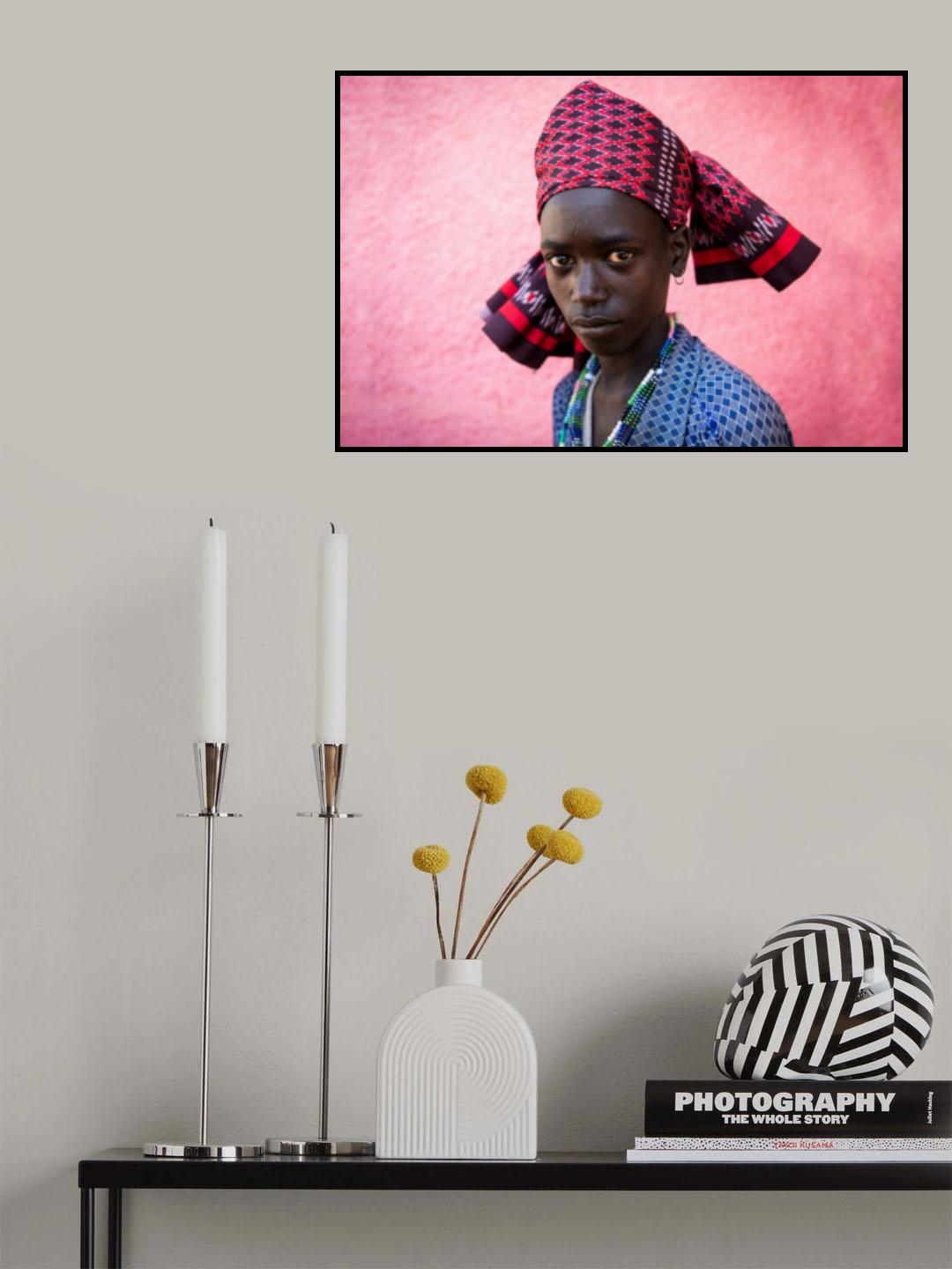 The Hamer Tribe On Market Day Poster och Canvastavla