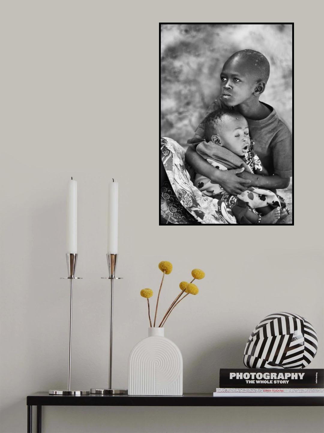 Masai Girls Poster och Canvastavla