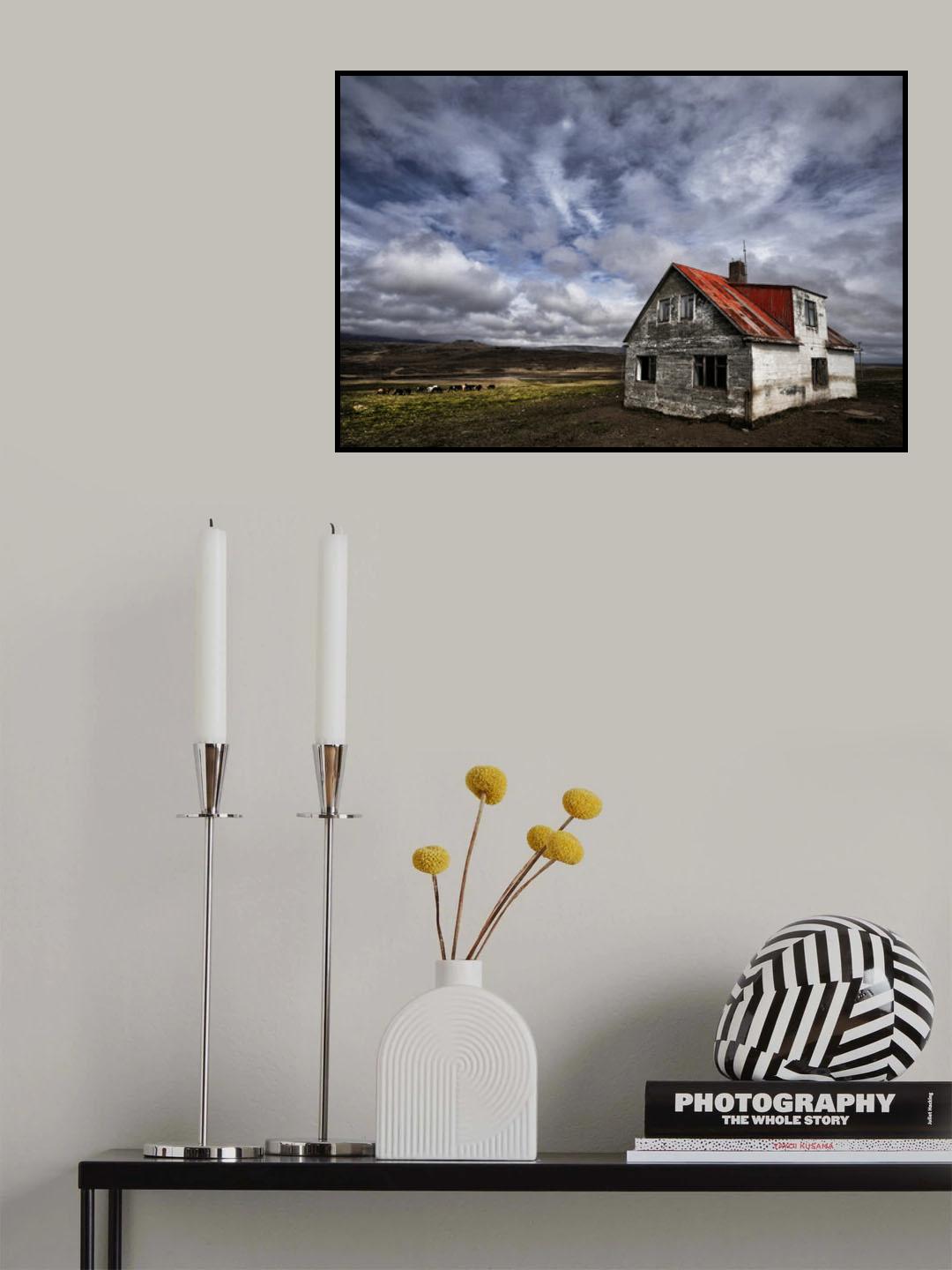 Deserted Farm Poster och Canvastavla