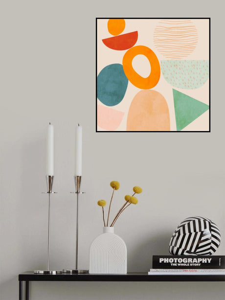 Shapes Play New2 Poster och Canvastavla