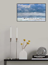 Horses on the snow Poster och Canvastavla