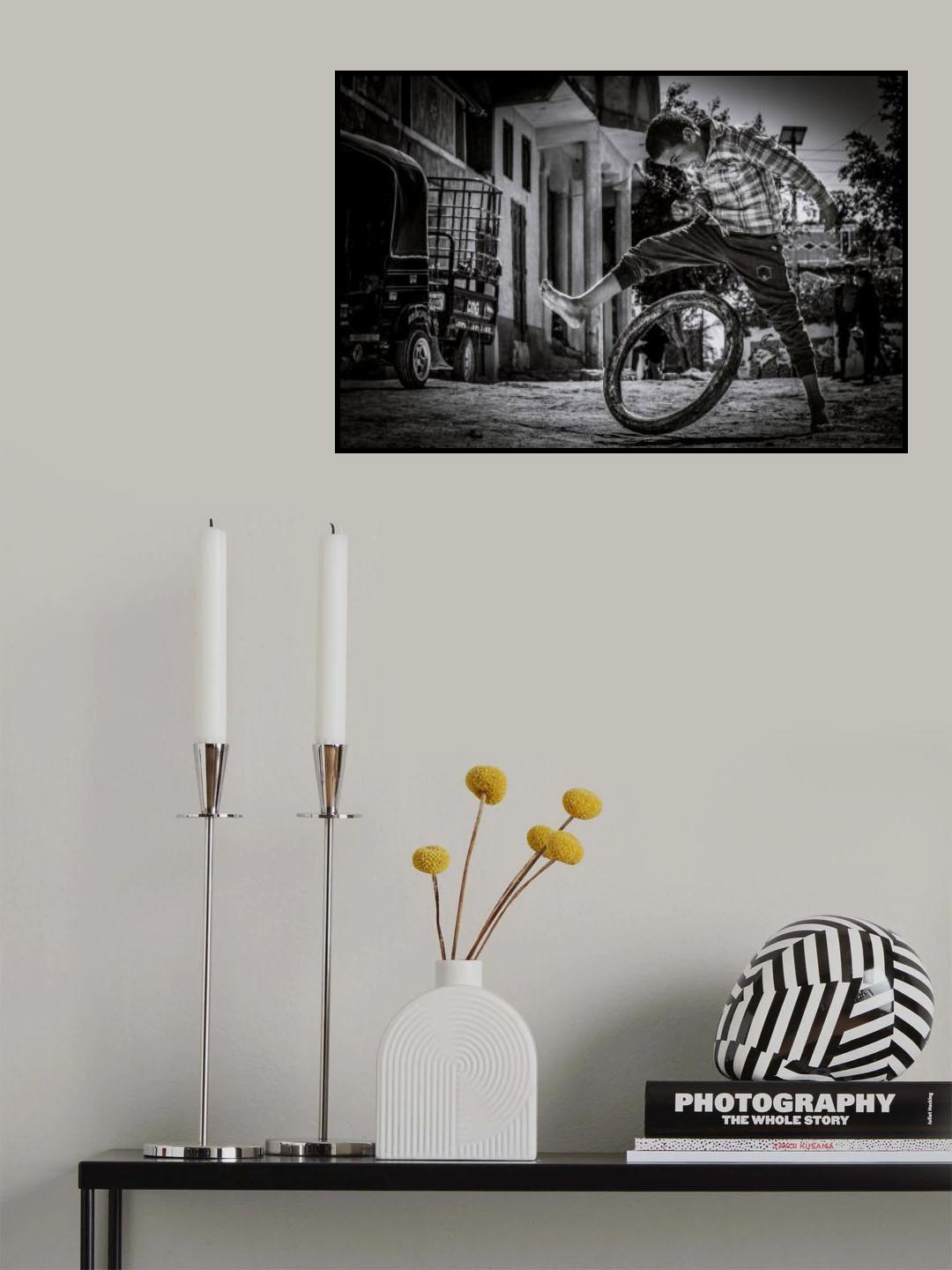 leap of joy Poster och Canvastavla
