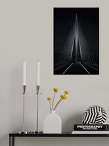 The Prince Claus Bridge in the Netherlands Poster och Canvastavla
