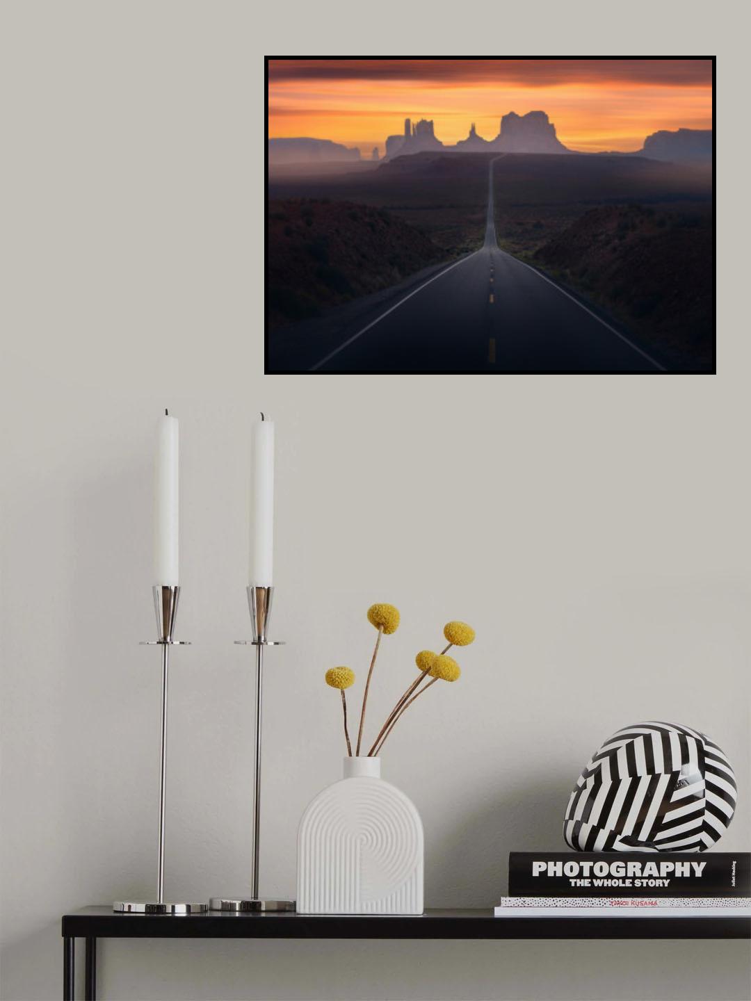Forest Gump Point Poster och Canvastavla