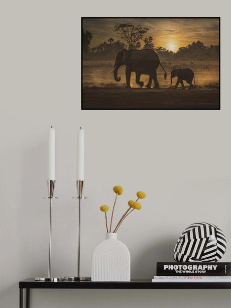 Follow me Poster och Canvastavla