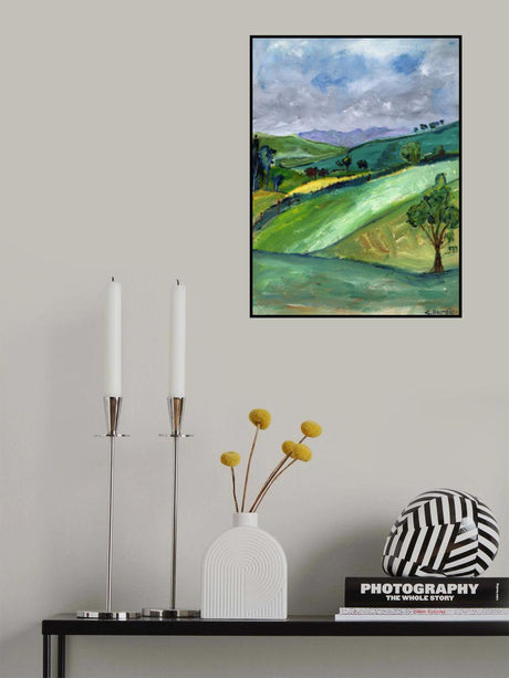 The countryside Poster och Canvastavla