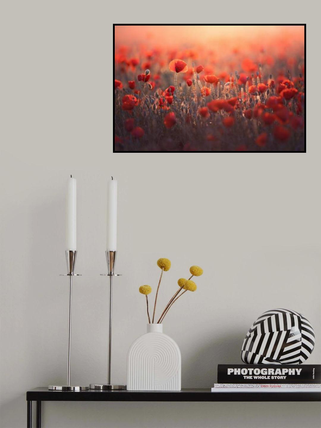 Red Poster och Canvastavla