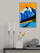 Mont Blanc, 1931 Poster och Canvastavla