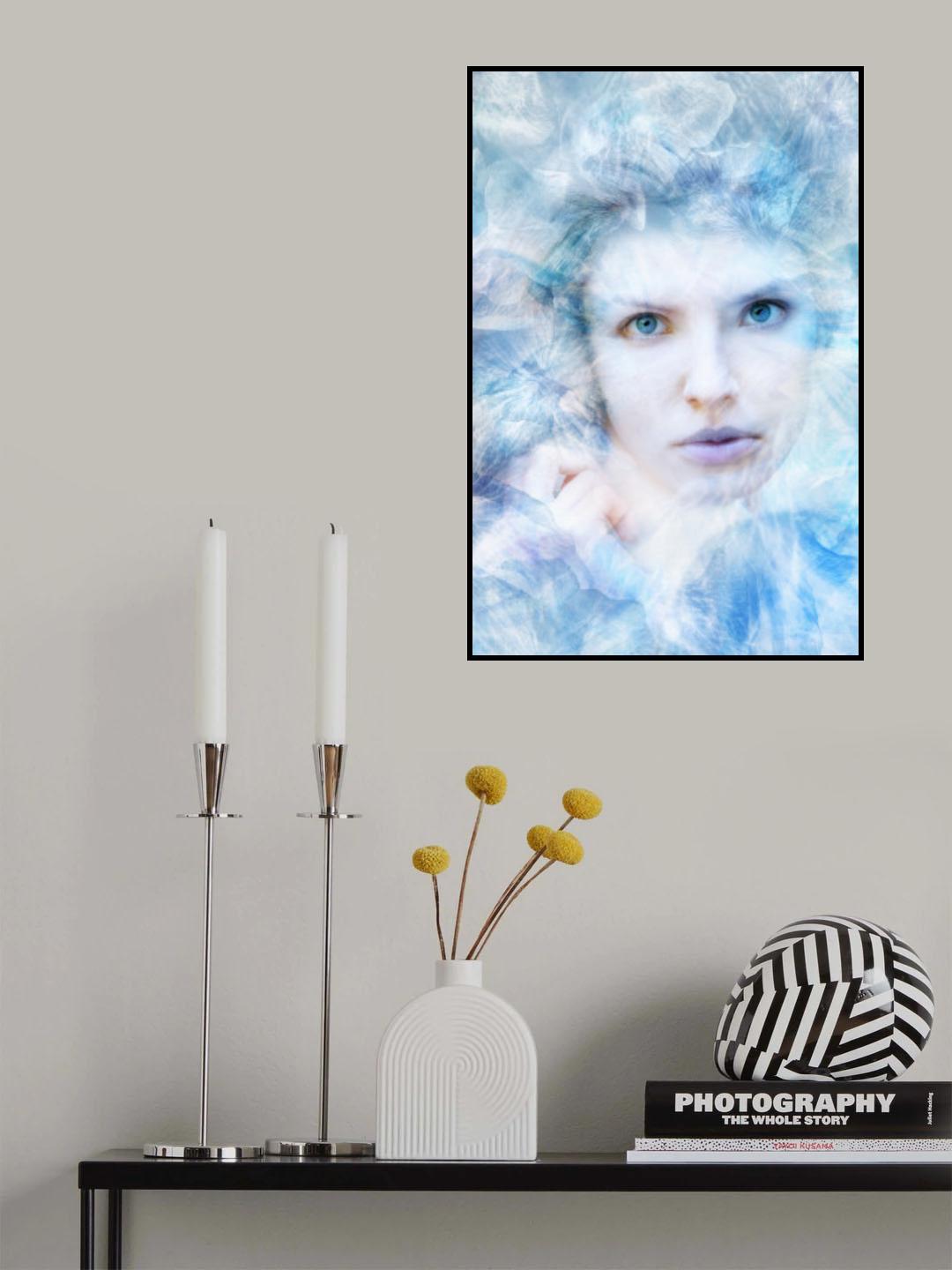 In the garden of ice flowers Poster och Canvastavla
