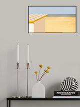Beach Hut Poster och Canvastavla