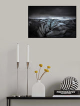 Mysterious Glacier Poster och Canvastavla