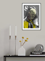 And Then I Woke Up A3 Print File Poster och Canvastavla