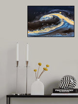 Colorful "Wave" Poster och Canvastavla