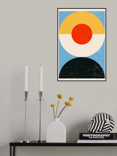 Minimal Abstract Shapes Series #32 Poster och Canvastavla