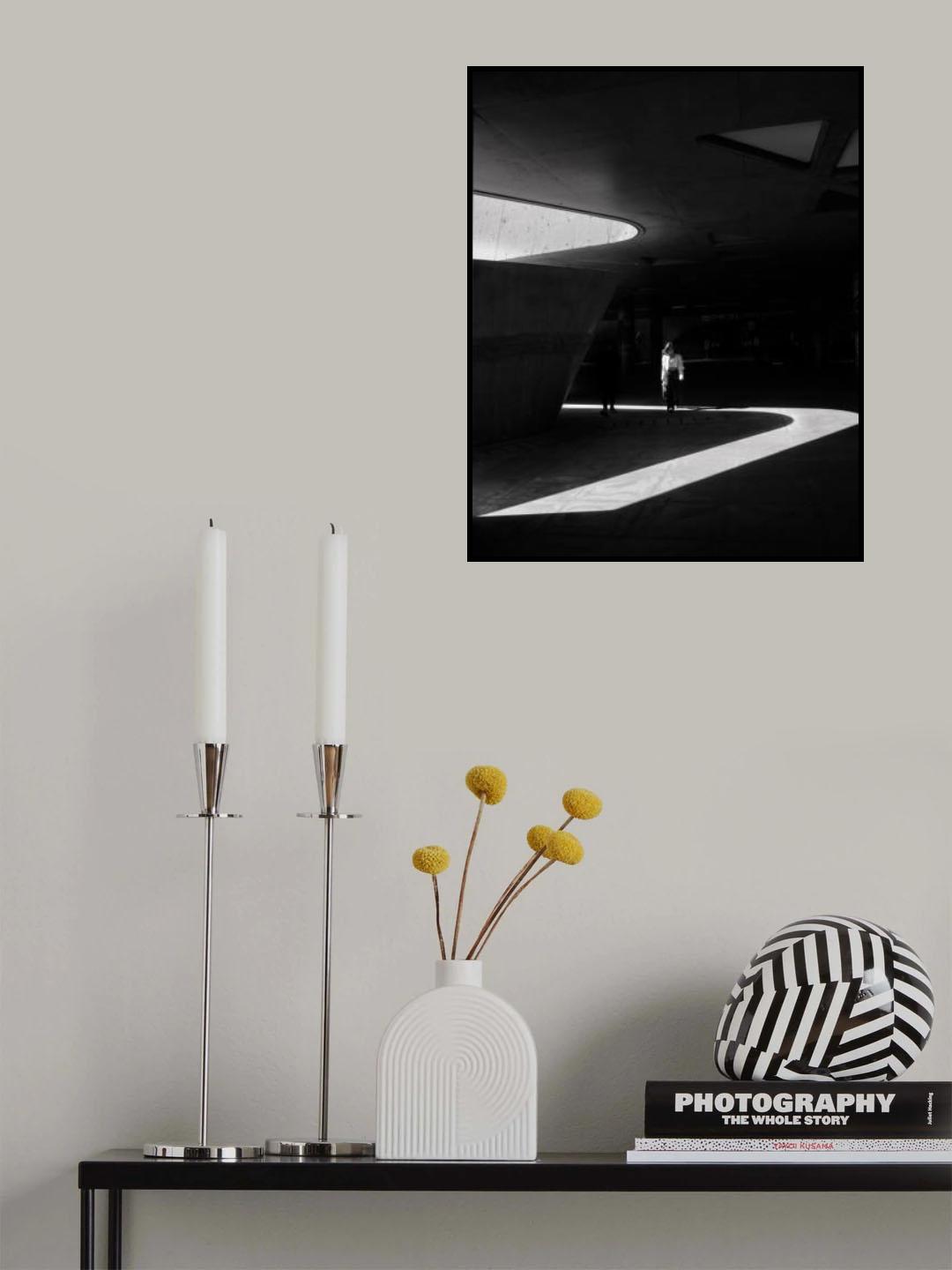 Curve Poster och Canvastavla