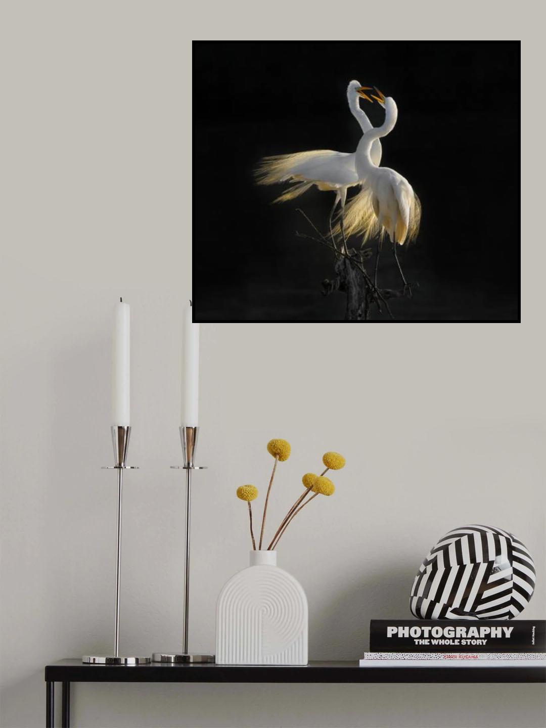 Romantic Singers Poster och Canvastavla