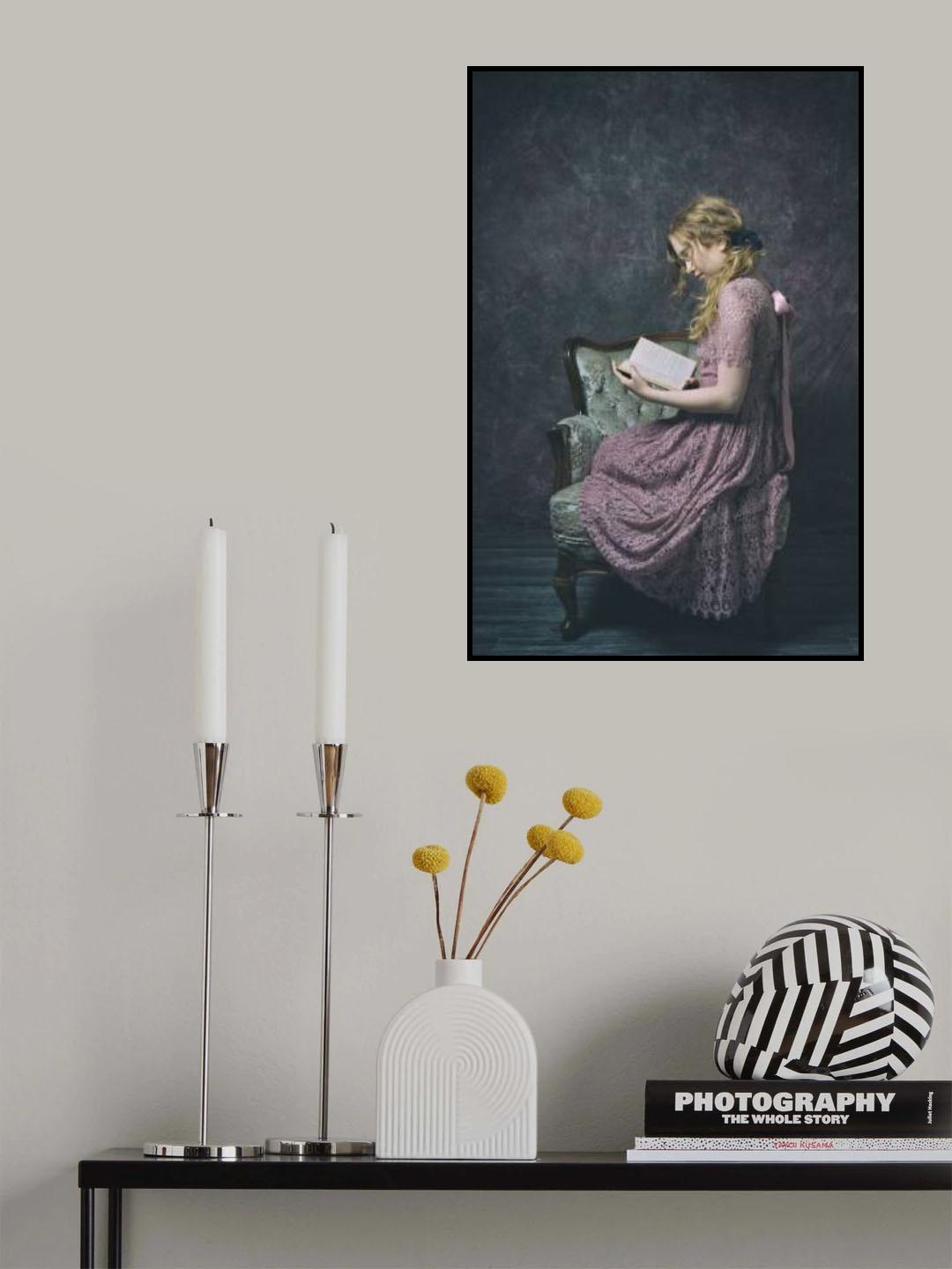 the reading Poster och Canvastavla