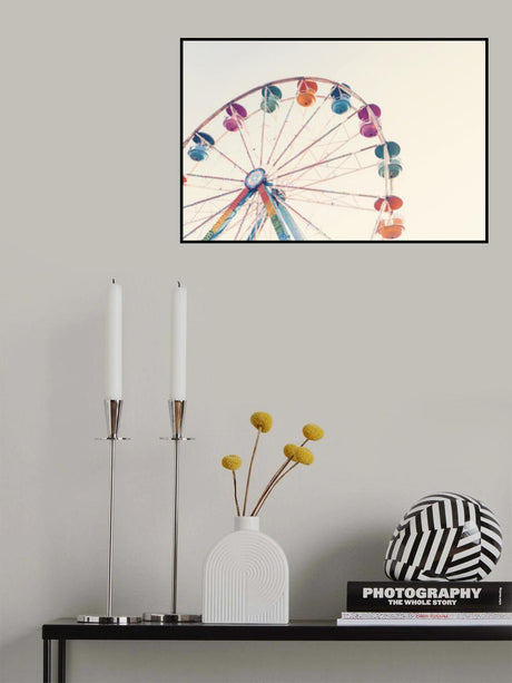 Ferris Wheel Poster och Canvastavla