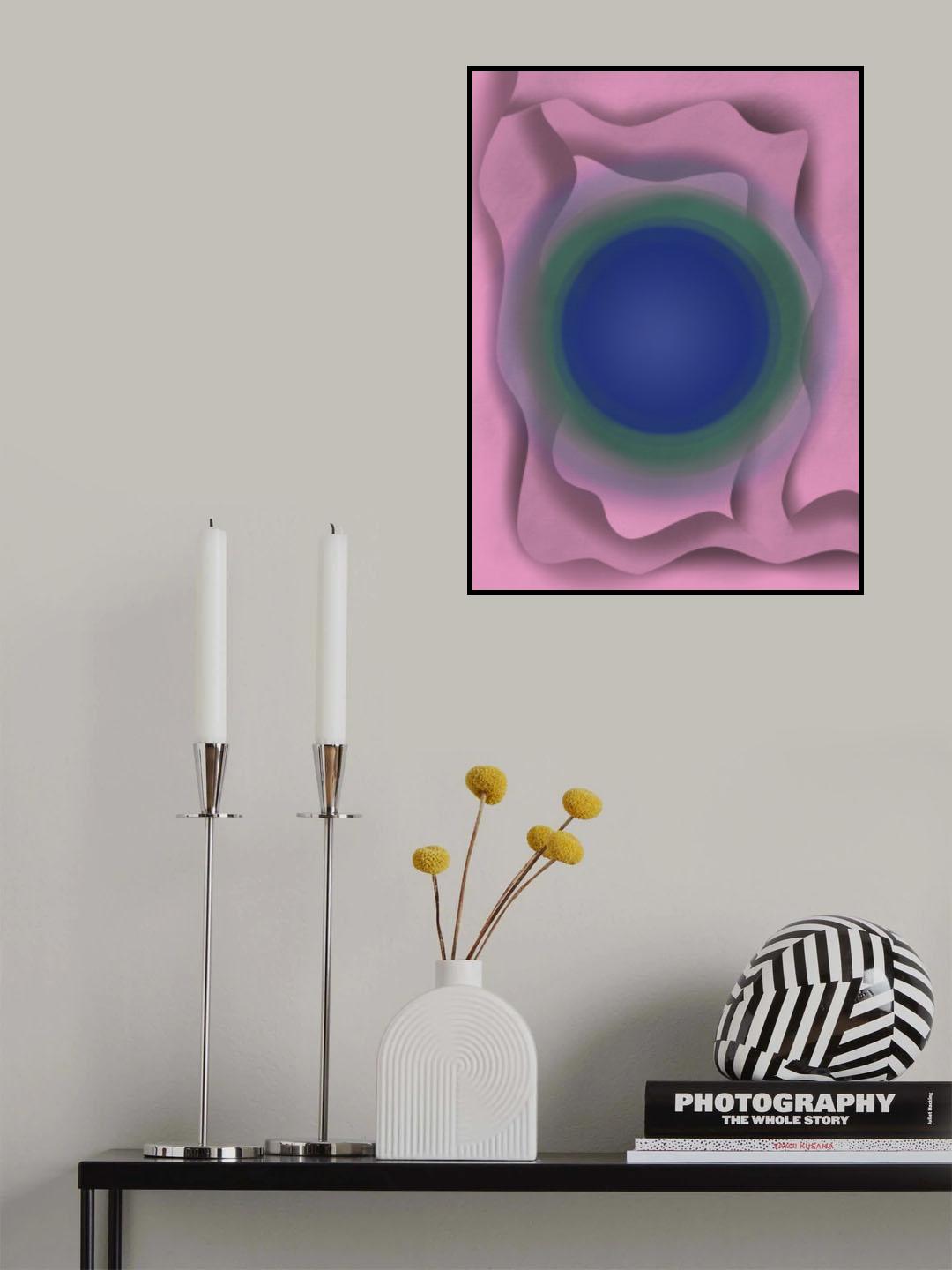 Blue Void Poster och Canvastavla