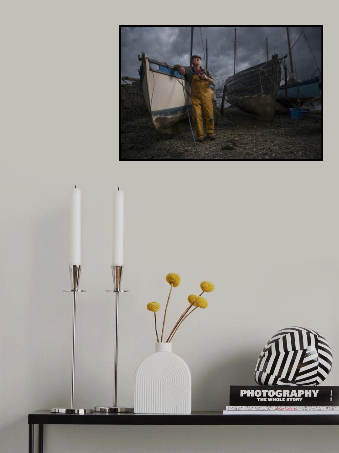 Oyster catcher Poster och Canvastavla