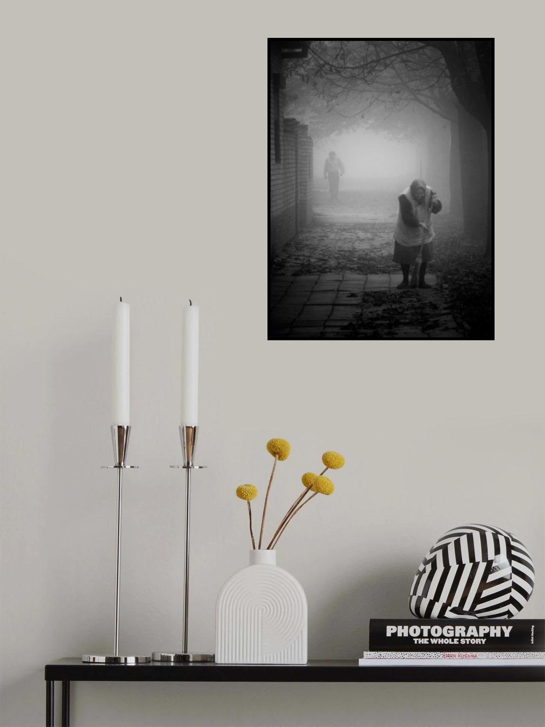 Morning on Main Street ... Poster och Canvastavla