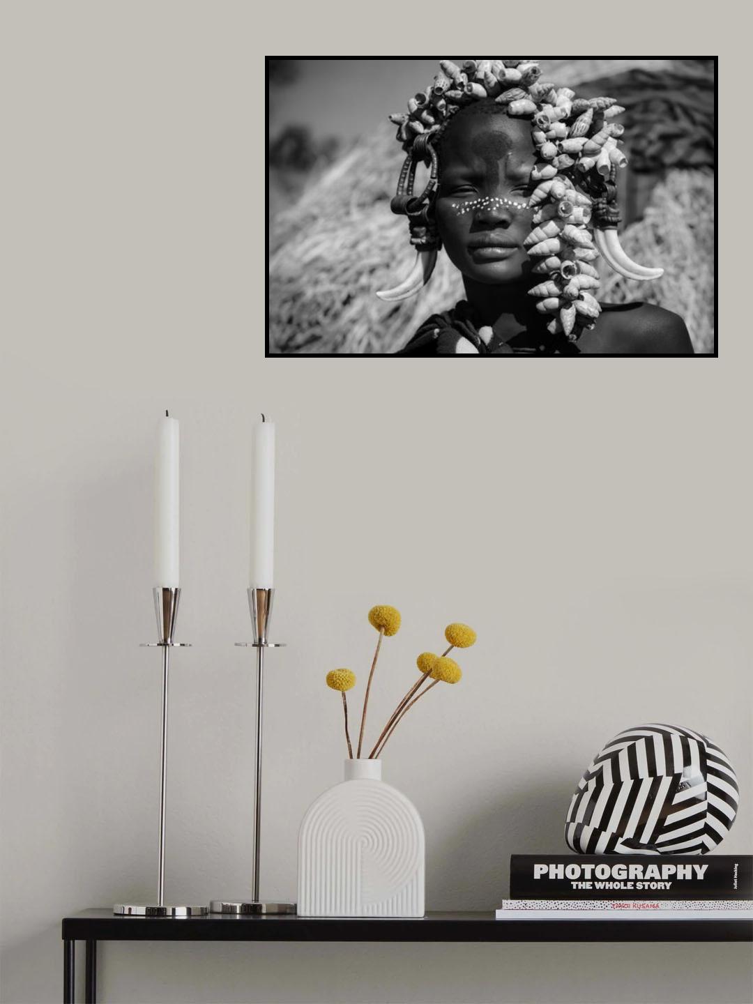 Sweety Mursi Girl Poster och Canvastavla