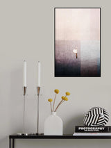 Swan in water Poster och Canvastavla