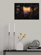 Mountain in the woods Poster och Canvastavla